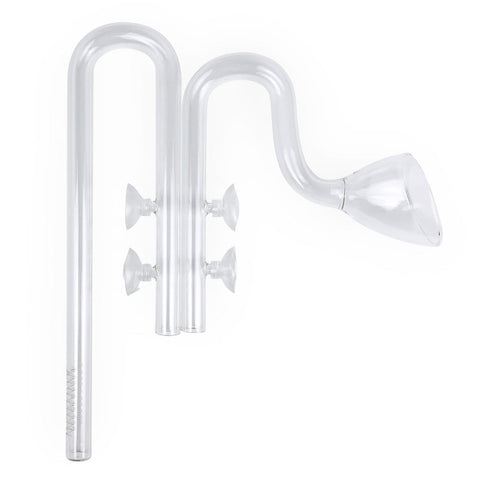 SR Aquaristik Glass Lily Pipe Set 16mm