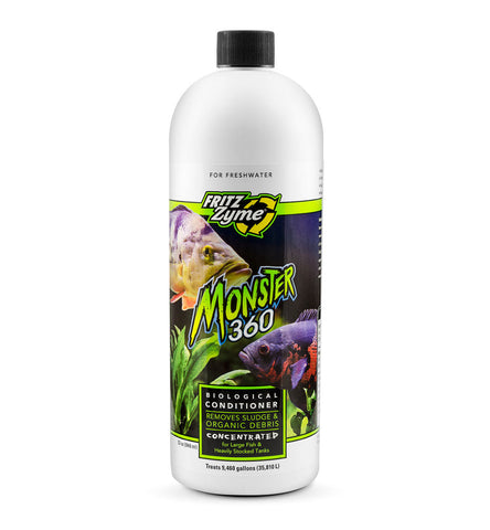 FritzZyme Monster 360 Concentrated  Freshwater Biological Conditioner 32oz - FTZ 75032