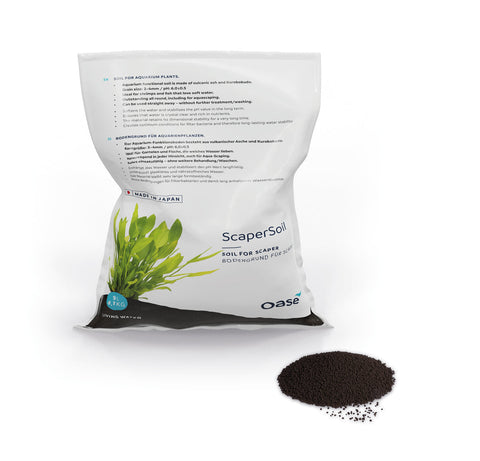 Oase Scaperline Aquarium Soil 9 Liters Black